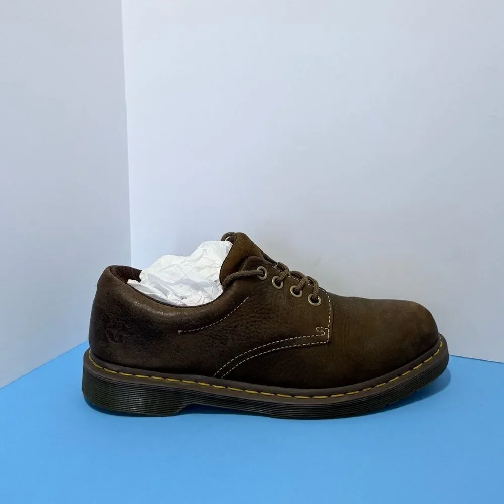 Dr. Martens AWO04 11290 Men's brown Leather Casual Work Shoes lace up S US 11 M